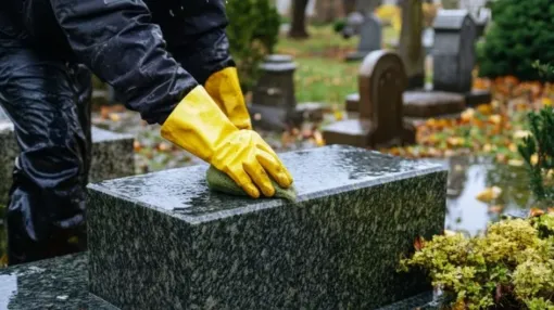 Entretien et nettoyage des pierres tombales à Saint-Gaudens, Lannemezan, MSEC PRO