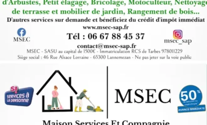 Entreprises multiservices à Lannemezan, Lannemezan, MSEC PRO